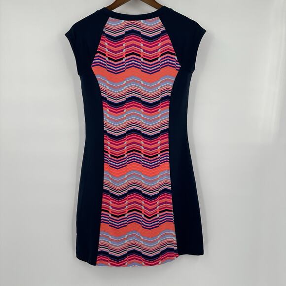 Title Nine Dress Womens XS Multicolor Popover Stretch Tennis Vibrant Active - Picture 5 of 11